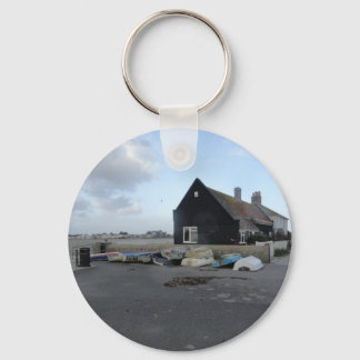 Mudeford Quay op een winderige dag. Sleutelhanger