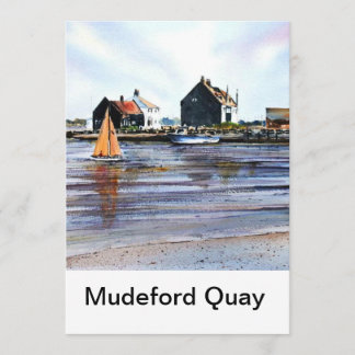 Mudeford Quay Wenskaarten No1 Kaart
