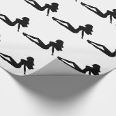 Mudflap Girl Cadeaupapier (Hoek)