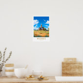 Mudgee Australia Reisprint Poster (Keuken)