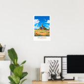 Mudgee Australia Reisprint Poster (Thuiskantoor)