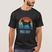 Mudi  Design Dog T-shirt (Voorkant)