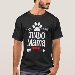Mudi Jindo voor Jindo Lover voor Moederdag Christu T-shirt