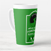 Mudlarking Hobby Gift Latte Mok (Linkerhoek)