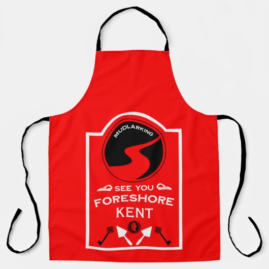 Mudlarking Hobby Gift Schort (Voorkant)