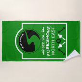 Mudlarking Hobby Gift Strandlaken (Voorkant)