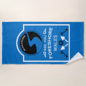 Mudlarking Hobby Gift Strandlaken (Voorkant)