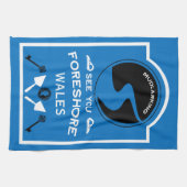 Mudlarking Hobby Gift Theedoek (Horizontaal)