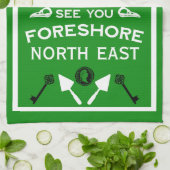 Mudlarking Hobby Gift Theedoek (Gevouwen)