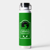 Mudlarking Hobby Gift Waterfles (Achterkant)