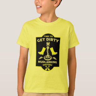 Mudlarking Metaal Detecteren T-shirt