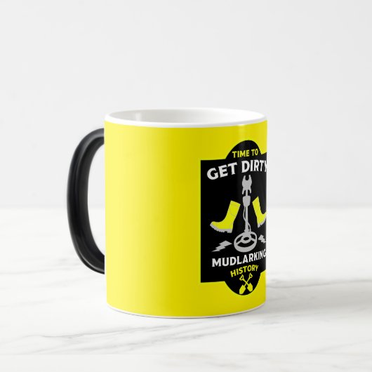 Mudlarking Schattenjacht Magische Mok (Voorkant links)