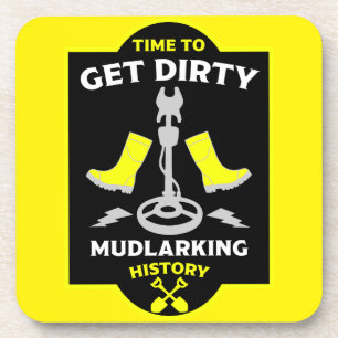 Mudlarking Schatzoeken Bier Onderzetter