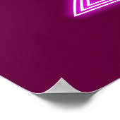 Mudra Maroon Poster (Hoek)