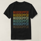Mudskipper Fish Retro T-Shirt (Design voorkant)