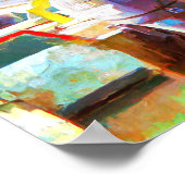 Muelle Los Peines Pelican 0463 Art Print (Hoek)