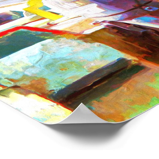 Muelle Los Peines Pelican 0463 Art Print (Hoek)