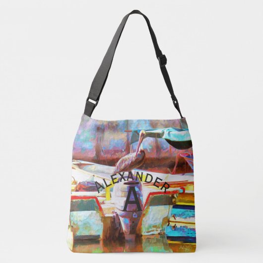 Muelle Los Peines Pelican 0463 Crossbody Tas (Achterkant)