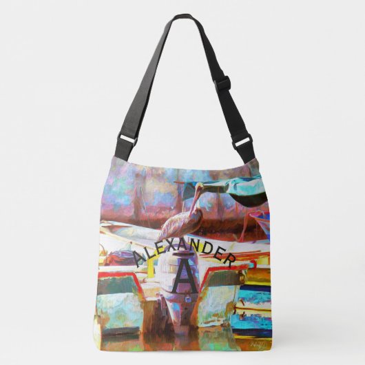 Muelle Los Peines Pelican 0463 Crossbody Tas (Voorkant)