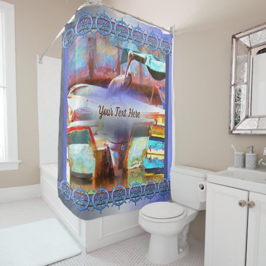 Muelle Los Peines Pelican 0463 Douchegordijn (In situ)