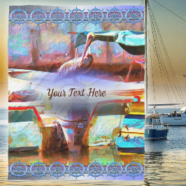 Muelle Los Peines Pelican 0463 Fleece Deken