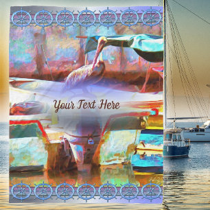 Muelle Los Peines Pelican 0463 Fleece Deken