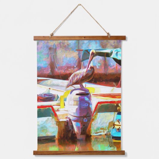Muelle Los Peines Pelican 0463 Hangend Wandkleed (Voorkant)