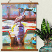 Muelle Los Peines Pelican 0463 Hangend Wandkleed