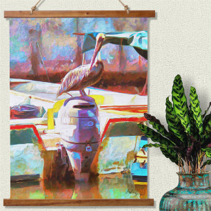 Muelle Los Peines Pelican 0463 Hangend Wandkleed