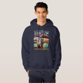 Muelle Los Peines Pelican 0463 Hoodie (Voorkant volledig)