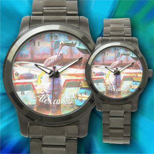 Muelle Los Peines Pelican 0463 Horloge