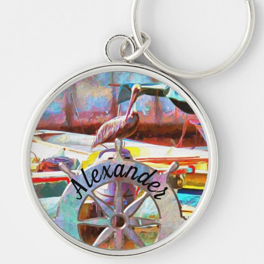 Muelle Los Peines Pelican 0463 Sleutelhanger (Voorkant)