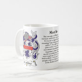 Mueller Familiecolat van de Wapenmacht Mok (Voorkant links)