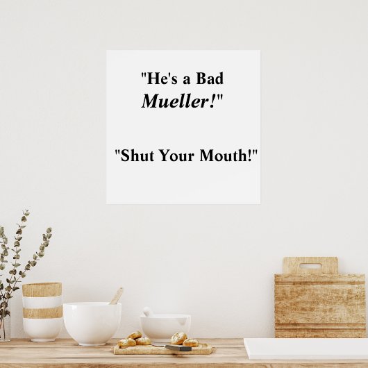 Mueller Poster (Keuken)