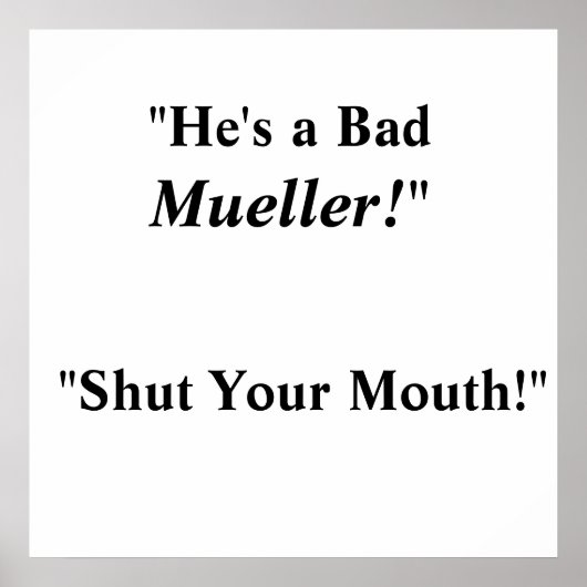 Mueller Poster (Voorkant)
