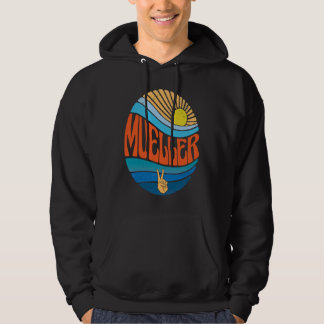 Mueller  Vintage Sunset Mueller Groovy Tie Dye Hoodie