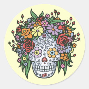 Muerta Linda Ronde Sticker