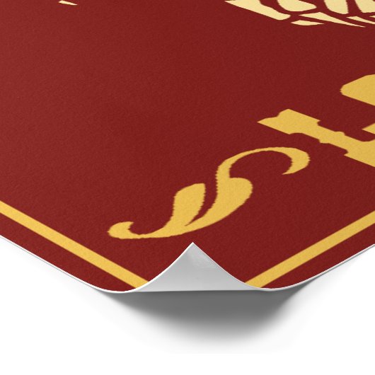 Muerta Lisa Poster (Hoek)