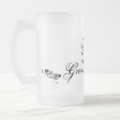 Muerte Dag van de dode Calaveras Groomsman Favor Matglas Bierpul (Links)