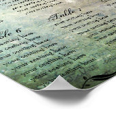 Muerte Dag van de dode Calaveras Suikerkunst Poster (Hoek)