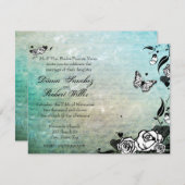 Muerte Dag van de dode Calaveras Suikerschedel Kaart (Voorkant / Achterkant)