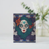 Muerto Ladies Briefkaart (Staand voorkant)