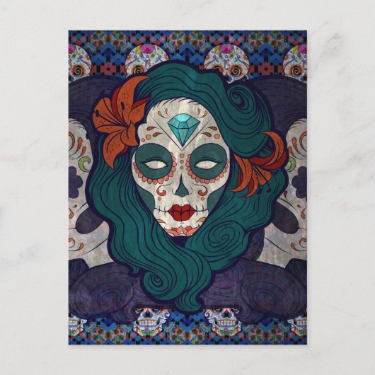 Muerto Ladies Briefkaart (Voorkant)