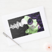Muertos Bride Rechthoekige Sticker (Envelop)