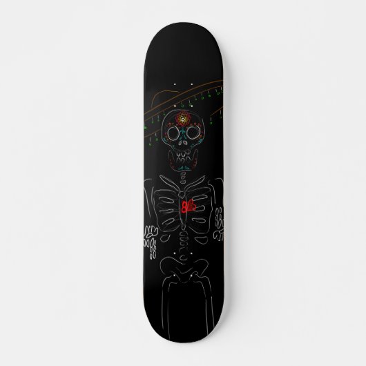 Muertos Persoonlijk Skateboard (Voorkant)