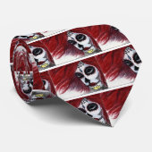 Muertos Red Stropdas (Opgerold)