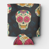 Muertos Skulls:  naadloze elegantie. Blikjeskoeler (Voorkant)