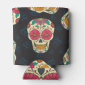 Muertos Skulls:  naadloze elegantie. Blikjeskoeler (Achterkant)