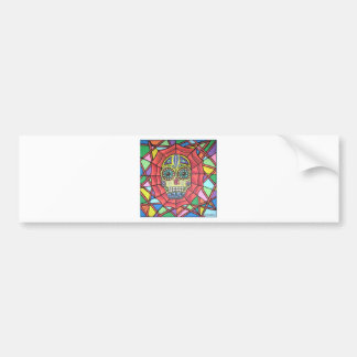 Muertos Sugar Skull Web Bumpersticker