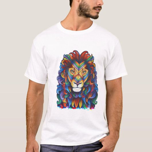 Mufasa in Technicolor T-shirt (Voorkant)